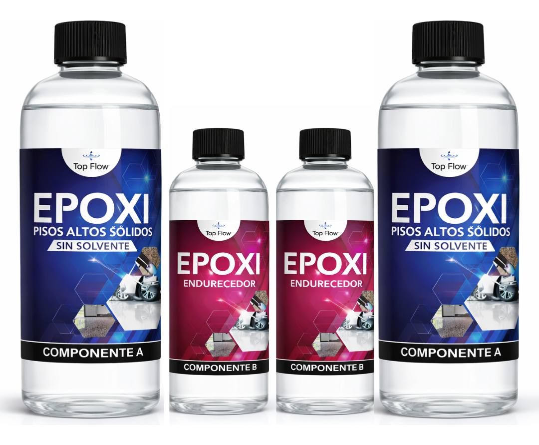 Resina Epoxi Pisos Y Mesadas A + B 2kg 3-1 - Ecopint