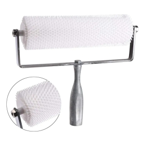 Rodillo De Puas (13mm) Sacaburbujas Epoxi M/metal - 23 Cm