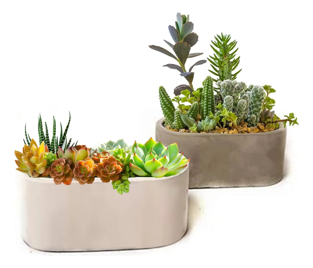 Molde Silicona Mini Maceta Ovalada 11.5cm - Imagen 4