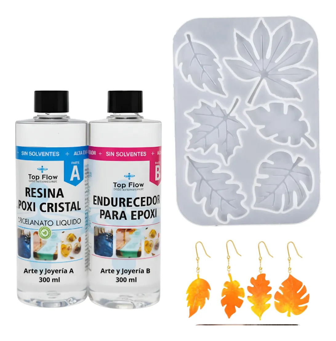 Molde Caravana Con Forma De Hoja 11x7.7 Cm