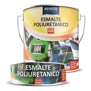 Barniz Brillante Poliuretanico 4 L Revesta 4400 Pintumm Color Transparente