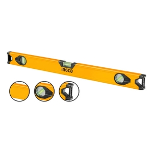 Nivel Aluminio (80cm) Ingco Hsl18080 Amarrilo Ecopint