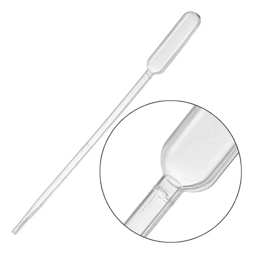 Pipeta Plástico Descartable 0.5 Pasteur - Imagen 2