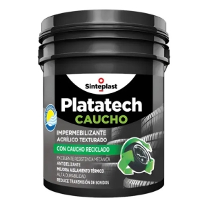 Membrana Impermeabilizante Goma Caucho Platatech 18kg