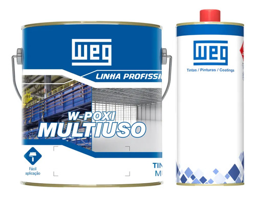 Weg Pintura Epoxi Multiuso Industrial Brillante A+b 3,6 L