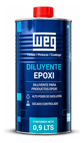 Weg Diluyente Para Pinturas Epoxi - 0,9 L