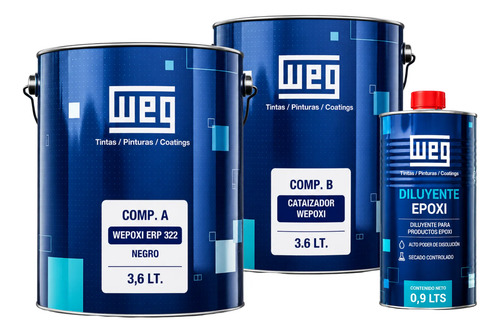 Weg Fondo Epoxi Fosfato De Zinc Inhibidor A+b 7.2lt