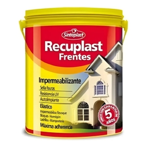 Recuplast Frentes Impermeabilizante Acrílico 4lt Sinteplast