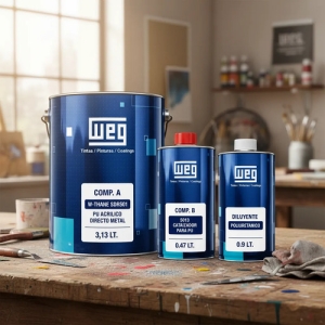 Weg Poliuretano Acrilico Alifatico 2 En 1 (a+b) 3,6 L