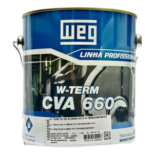 Weg Esmalte Siliconado Negro Alta Temperatura 400°c 3,6 L