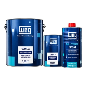 Weg Epoxi Fondo Convertidor 3,6 L Anticorrosivo + Diluyente