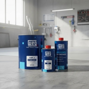 Weg Kit 4,5l Pu Acrilico Altos Solidos Ext 3,6l + Diluyente