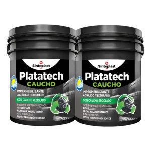 Membrana Liquida Platatech Con Caucho Antideslizante 18+18kg